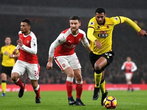 Thua bạc nhược Watford, Arsenal chính thức "bay" khỏi top 2