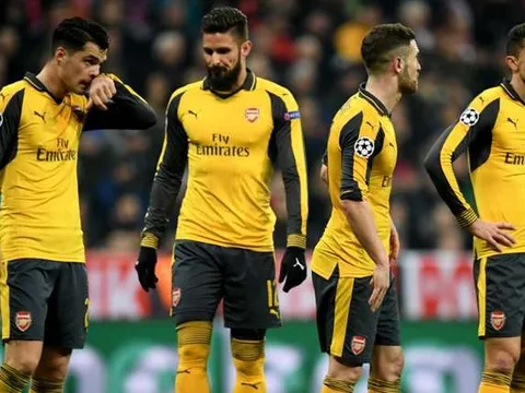 Sụp đổ trước Bayern, Arsenal thành CLB Anh tệ nhất Champions League