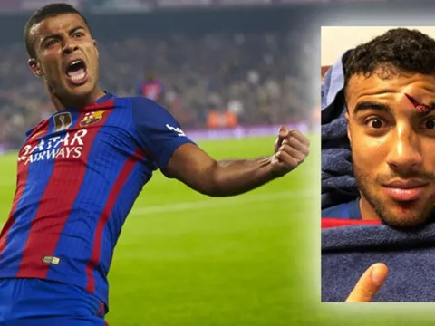 Tiền vệ Barca dính chấn thương rùng rợn