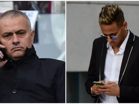 TIẾT LỘ: Mourinho ra sức "ve vãn" Neymar về Man Utd