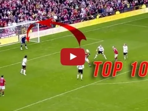 Top 10 bàn thắng đẹp nhất của Man United vào lưới Liverpool