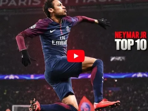 Top 10 bàn thắng đẹp nhất năm 2017 của Neymar