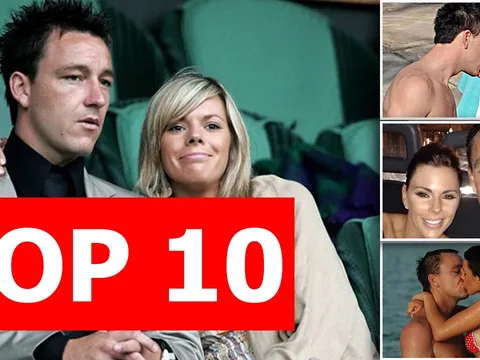 Top 10 cầu thủ lăng nhăng nhất làng bóng đá