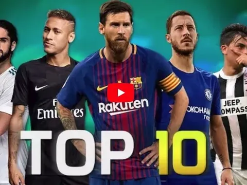 Top 10 cầu thủ rê bóng giỏi nhất mùa 2017/18
