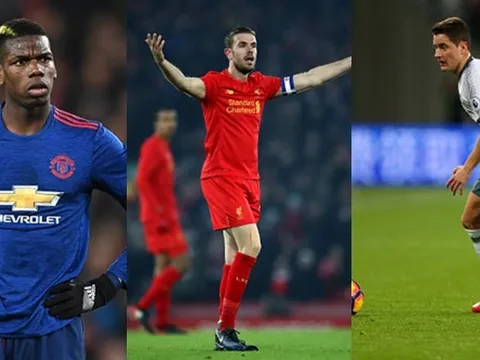 Top 10 “chân chuyền” xuất sắc nhất Premier League 2016-2017
