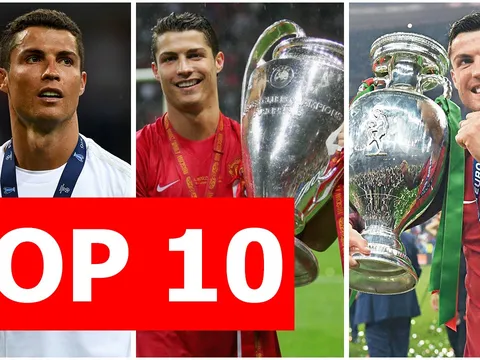 Top 10 điều bá đạo nhất về Ronaldo