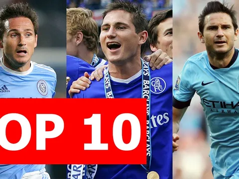 Top 10 điều bạn có thể không biết về Frank Lampard