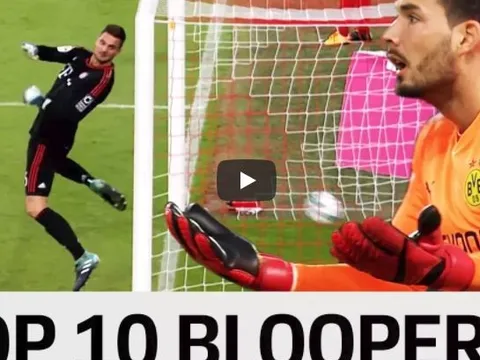 Top 10 pha bắt bóng khó đỡ nhất Bundesliga từ đầu mùa