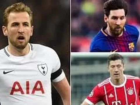 Top 10 sao sân cỏ có giá trị chuyển nhượng đạt đỉnh: Kane vượt Messi