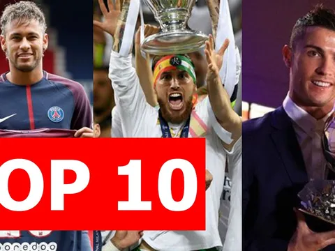 Top 10 sự kiện bóng đá nổi bật năm 2017