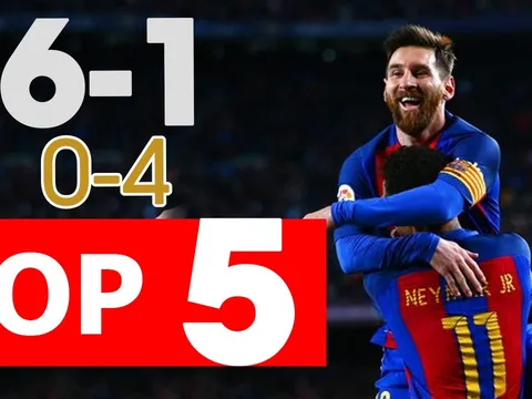 Top 5 điều thú vị về cuộc ngược dòng kinh điển của Barca trước PSG
