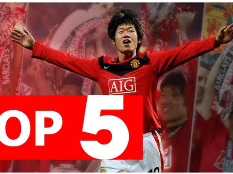 Top 5 điều thú vị về Park Ji Sung ở Man United