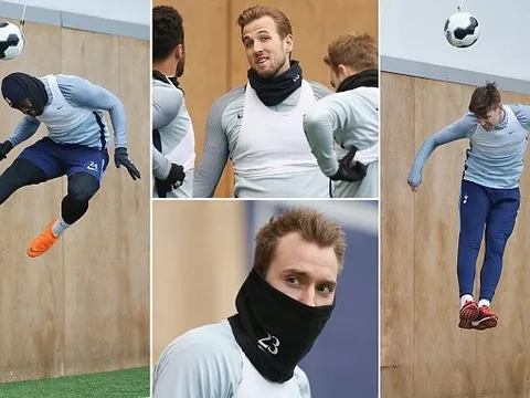 Tottenham chống giá rét bằng chế độ tập luyện đặc biệt