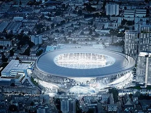 Tottenham có sân mới trị giá 800 triệu bảng