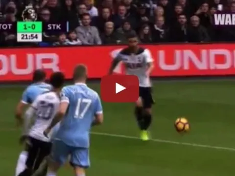 Tottenham Hotspur 4-0 Stoke City (vòng 26 Ngoại hạng Anh)