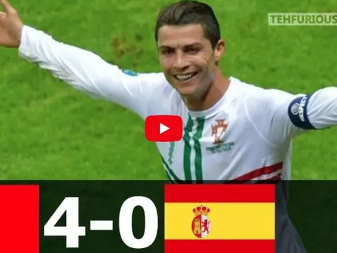 Trận cầu đáng nhớ: Bồ Đào Nha 4-0 Tây Ban Nha (2010)