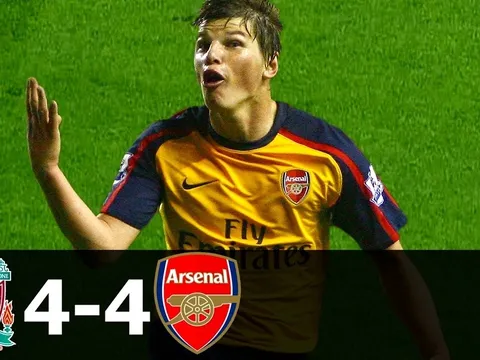 Trận cầu điên rồ, Liverpool 4-4 Arsenal ở Premier League