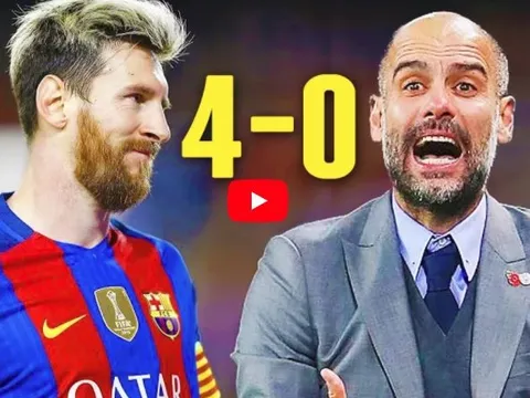 Trận đấu Lionel Messi khiến Pep Guardiola phát cáu