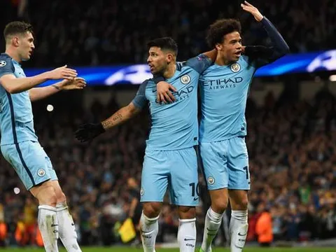 Trận Man City 5-3 Monaco lập kỷ lục chưa từng có