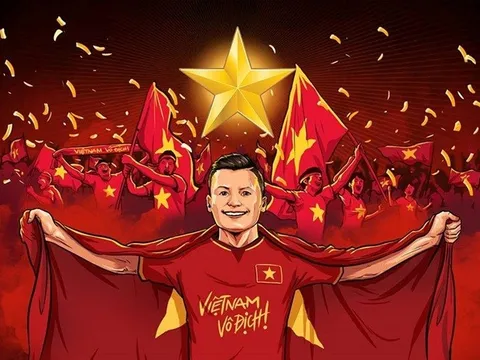 Trang tin bóng đá London gọi U23 Việt Nam là anh hùng dân tộc