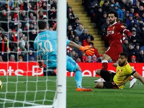 TRỰC TIẾP Liverpool 5-0 Watford: Không thể ngăn cản Salah (KẾT THÚC)