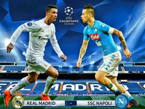 TRỰC TIẾP Real Madrid 3-1 Napoli: Rộng cửa vào Tứ kết (Kết thúc)