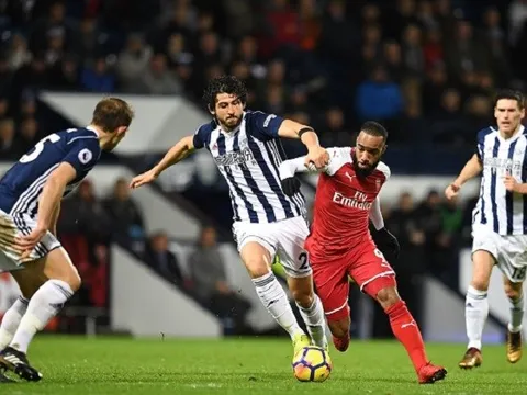 TRỰC TIẾP West Brom 1-1 Arsenal: West Brom vùng lên (KẾT THÚC)