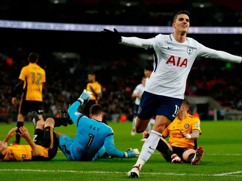 Tottenham vất vả giành quyền vào vòng 1/8 cúp FA