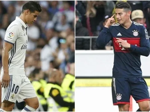 Tương lai James Rodriguez nằm trong tay Bayern Munich