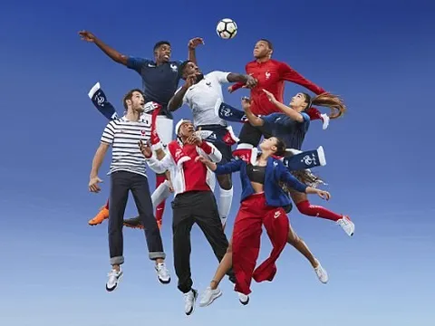 Tuyển Pháp tung áo đấu dự World Cup 2018