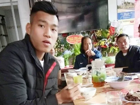 Tuyển thủ U23 Việt Nam về đoàn tụ cùng gia đình đón Tết Nguyên đán