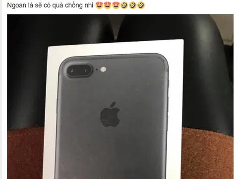 Tuyển thủ Việt Nam tặng vợ iPhone 7 Plus dịp Valentine