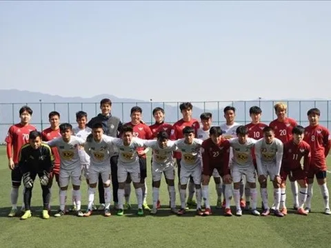 U17 HAGL đá 3 trận với U18 Mito Hollyhock trên sân nhà