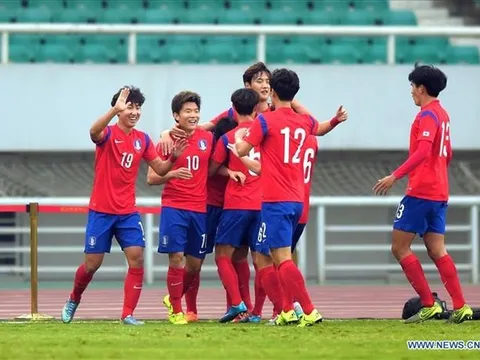 U23 Hàn Quốc được giao mục tiêu vô địch giải U23 châu Á 2018