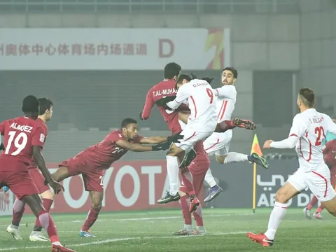 U23 Qatar 3-2 U23 Palestine (Tứ kết U23 châu Á 2018)