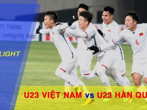U23 Việt Nam 1-2 U23 Hàn Quốc (VCK U23 châu Á 2018)
