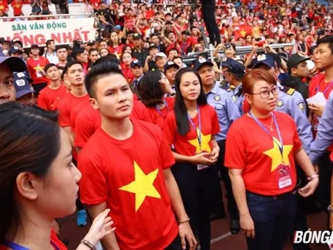 Thống Nhất "vỡ tung" vì những người hùng U23 Việt nam
