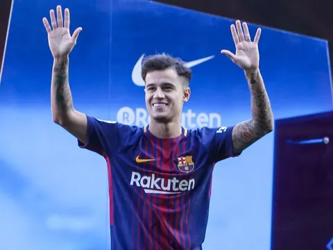 Neymar móc mỉa kiểu tóc bổ luống của Coutinho