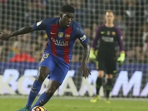 Umtiti xứng danh 'ngôi sao may mắn' của Barca
