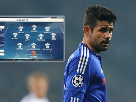 Ủng hộ Chelsea, Diego Costa không quên "trù ẻo" Conte
