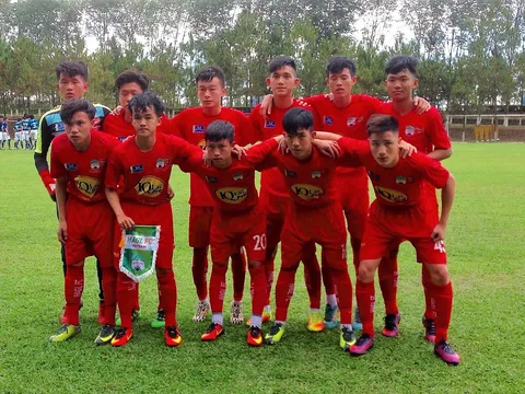 Sử dụng đội hình 2, U17 HAGL thua đậm U18 Mito Hollyhock