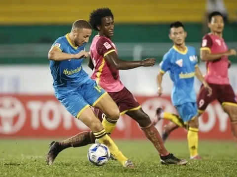 Hòa nhạt Sài Gòn FC, S.Khánh Hòa BVN nâng chuỗi bất bại lên con số 5