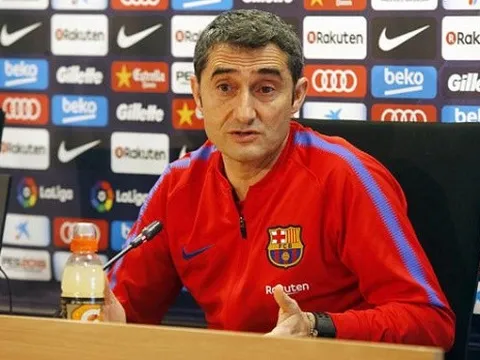 Valverde hạ thấp tầm quan trọng của cuộc đối đầu Atletico Madrid