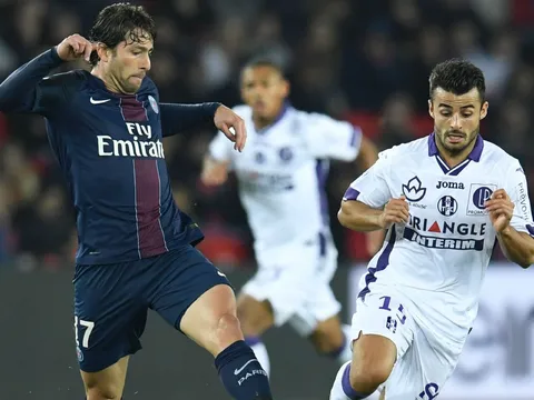 Vắng Di Maria, PSG hòa thất vọng Toulouse