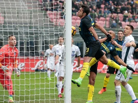 Vắng Icardi, Inter vẫn nhẹ nhàng đả bại Empoli hai bàn không gỡ