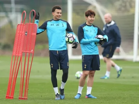 Vắng Kane, Alli lập team mới với Son