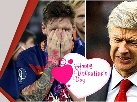 Vào ngày này | 14.2 | Valentine buồn của Barca và bóng đá Anh