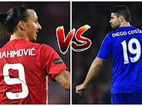 Video so sánh phong độ của Ibra và Costa