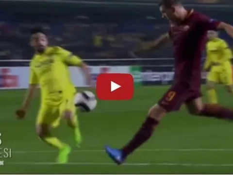 Villarreal 0-4 AS Roma (lượt đi vòng 32 đội Europa League)