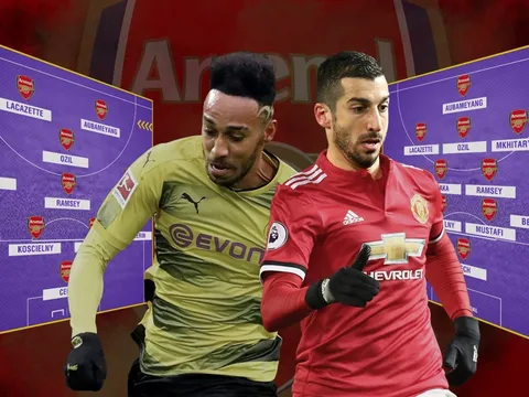 Với Aubameyang, Arsenal có hơn một 4-4-2 bất bại